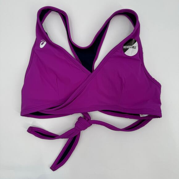 Asics Purple Reversible Bikini Top - Picture 11 of 11